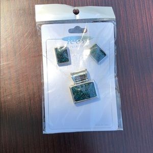 Icon collection ear ring and necklace pendant